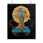 Rolled Poster — Mystic Roots Tree Art Print (Psychedelic Sun & Moon Design)