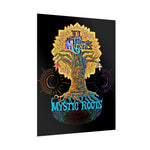 Rolled Poster — Mystic Roots Tree Art Print (Psychedelic Sun & Moon Design)