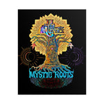 Rolled Poster — Mystic Roots Tree Art Print (Psychedelic Sun & Moon Design)