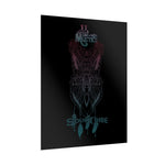 Wolf/Phoenix Dreamcatcher Poster — “Soul Tribe” Rolled Art Print